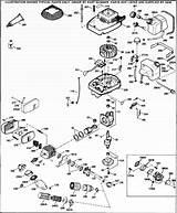 Strikemaster Carburetor Tecumseh Auger Jiffy Tc300 Recoil Throttle Augers Breakdown sketch template