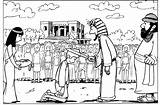 Yusuf Mesir Mewarnai Penguasa Ceria Malaikat Bertemu sketch template