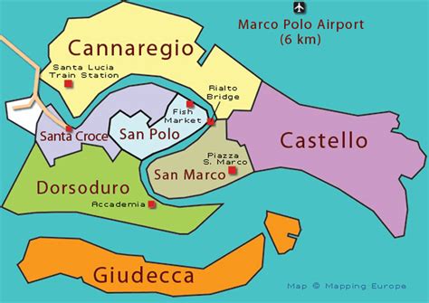 section map  venice venezia mapsofnet