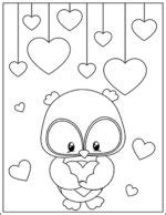 valentines day coloring pages  kids   printable pages