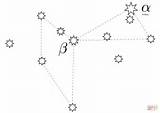 Constellation sketch template