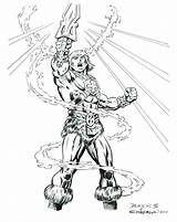 Coloring Pages He Man Getdrawings sketch template