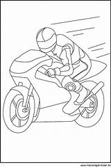 Motorrad Malvorlage Ausmalen Fahrer Ausmalbild Dinosaurier Malen Motorradrennen Schleich Sport Datei sketch template