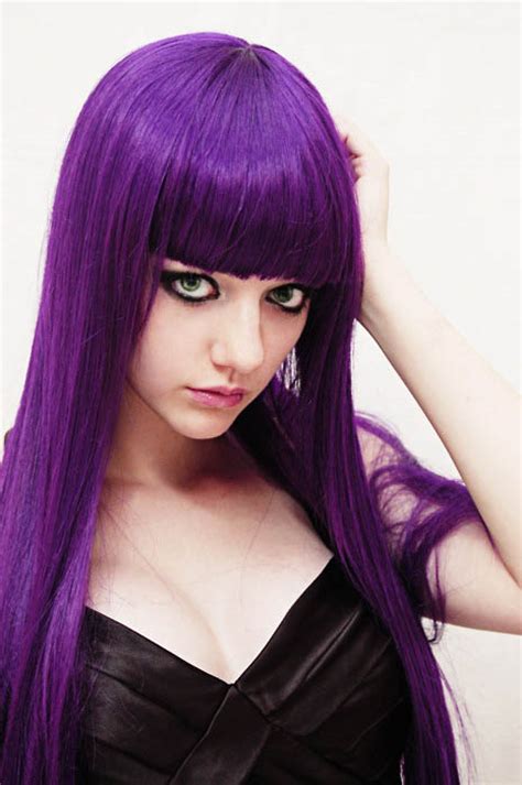 purple hair ninafashionlife