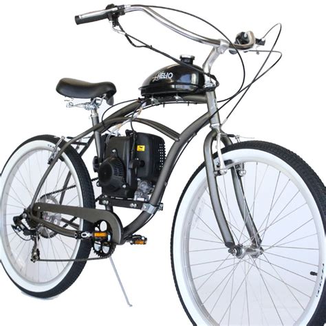 basic  motorized bicycle helio motorized bikes