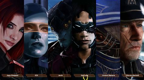 Mass Effect Characters 5 By Facuam On Deviantart