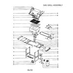 weber genesis silver  lp gas grill parts sears partsdirect