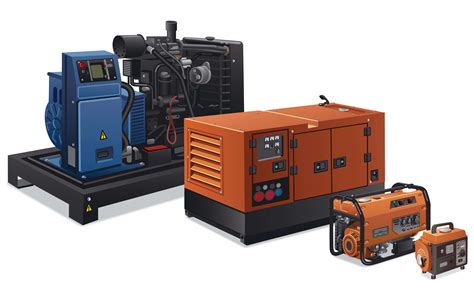 commercial industrial portable generators work