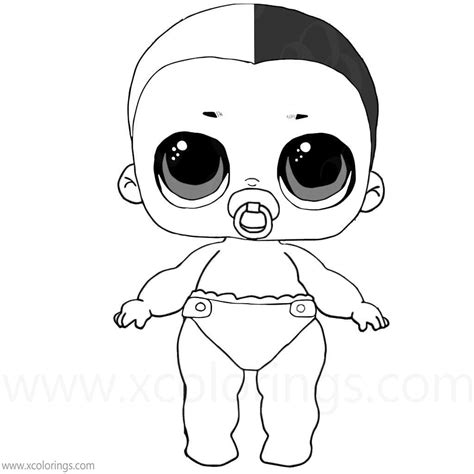 lol baby lil dreamy doll coloring page  printable coloring pages