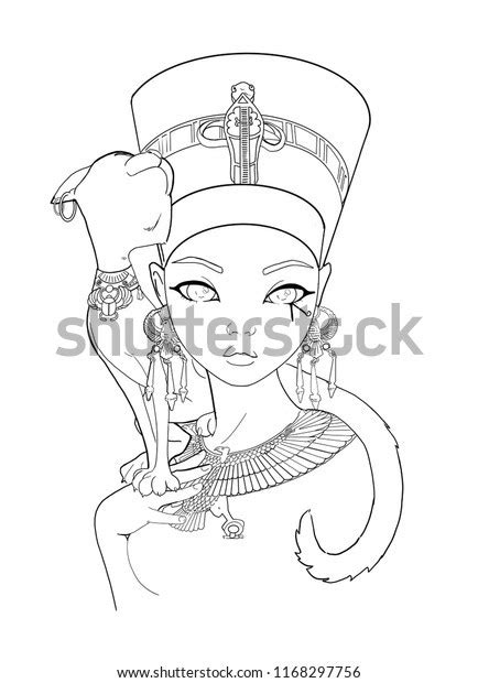 nefertiti coloring pages printable coloring pages