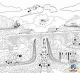 Coloring Thomas Train Color Steam Friends Pages Easy Teenagers Railroad Printables Tank Engine Printable Drawing Kids Adults Track sketch template