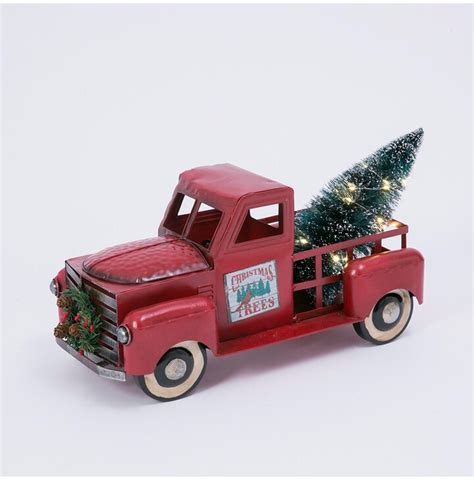 Gerson And Gerson 21 Inch Long Battery Operated Metal Truck With Lighted