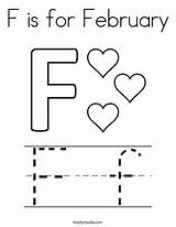 February Coloring Pages Worksheets Printable Print Size Ll Twistynoodle sketch template