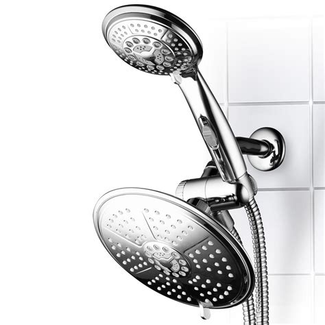 dream spa  spray   dual shower head  handheld shower head  body spray  chrome