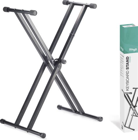 stagg kxsq double braced  style keyboard stand hanna pianos
