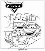 Coloring Cars Pixar Pages Popular sketch template