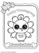 Turkey Thanksgiving Coloring Cute Draw Pages So Printable Baby Color Drawsocute Drawing Print Food Turkeys Pdf Drawings Funny Colorings 1453 sketch template