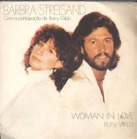 Barbra Streisand And Barry Gibb Compacto De Vinil Woman In Lo R 15 00