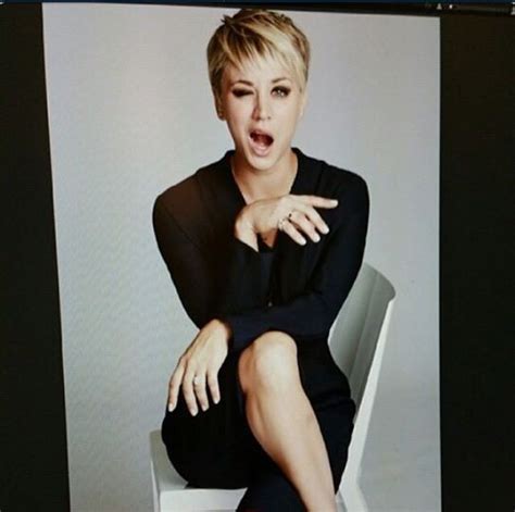 49 Best Images About Kaley Cuoco Short Hair Inspiration