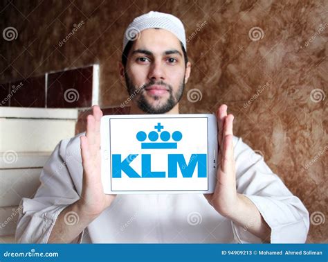 klm royal dutch airlines logo editorial stock photo image  holded companies