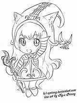 Chibi Lulu Line Deviantart Pages Coloring League Legends Lol Drawing Printable Colouring Colour Favourites Add Do sketch template