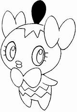 Coloring Pages Pokemon Getdrawings Skitty sketch template