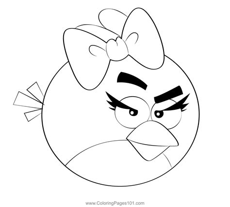 cutiest angry birds coloring page  kids  angry birds printable