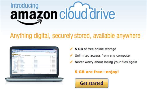 amazon cloud storage drive gb  cheesycam