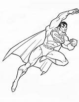 Superman Coloring Pages Printable Kids Book sketch template