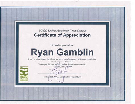 nscc certificates  ryan gamblin  coroflotcom
