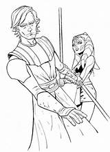 Anakin Ahsoka Skywalker Ausmalen Kolorowanki Clone Raumschiffe Tano Affefreund Zum Trooper Greatestcoloringbook Starwars Obi Wan Dzieci Getcolorings Personnages Bres Numéro sketch template