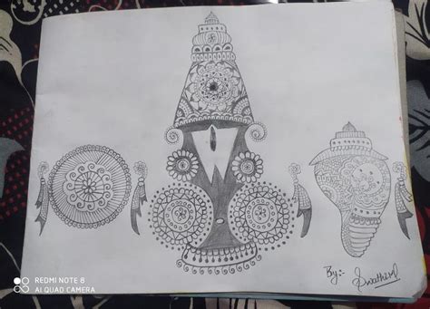 lord venkateshwara sketch art artwork humanoid sketch