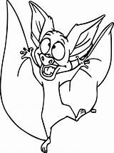 Bat Coloring Pages Halloween Vampire Popcorn Box Funny Printable Realistic Awesome Fruit Getcolorings Template Drawing Kids Color Sheet Print Getdrawings sketch template