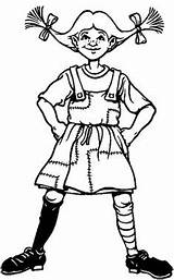 Pippi Longstocking Langstrumpf Pipi Calzelunghe Ausmalbilder Colorare Astrid Lindgren Ausmalbild Kolorowanka Malvorlagen Tegninger Ausmalen Langkous Ausdrucken Literature Druku Zeichnen Brindacier sketch template