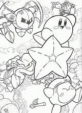 Kirby Meta Kir Chef Dedede Codes Insertion Coloringhome sketch template