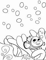 Nemo Finding Coloring Pages Zoom Disney Print sketch template