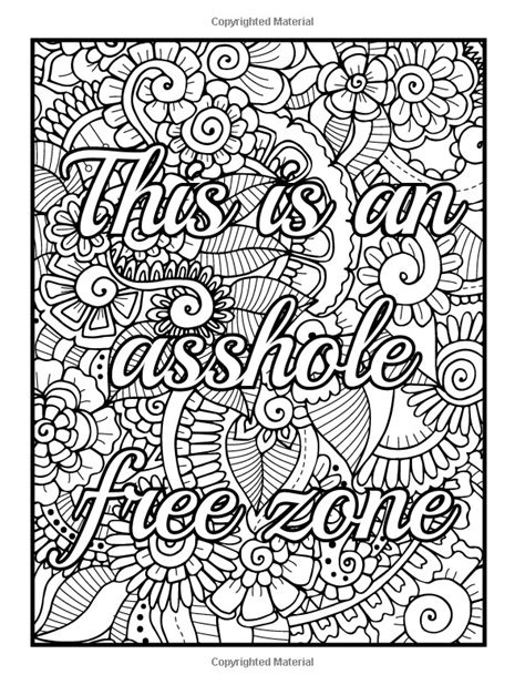 ideas  cuss word adult coloring book home family