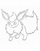 Eevee Evolution Pokemon sketch template