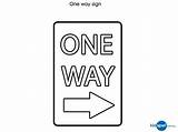 Signs Sign Traffic Pages Way Coloring Kids Printable Road Street Colouring Drawing Colour Direction Safety Print Getdrawings Post Printablee sketch template