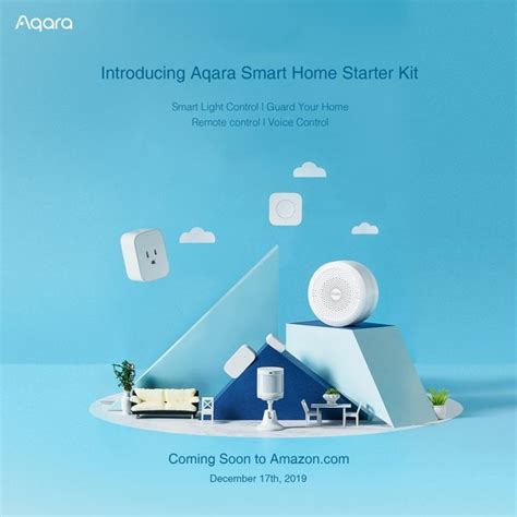 xiaomis aqara smart home starter kit launching  amazon   december  gizmochina