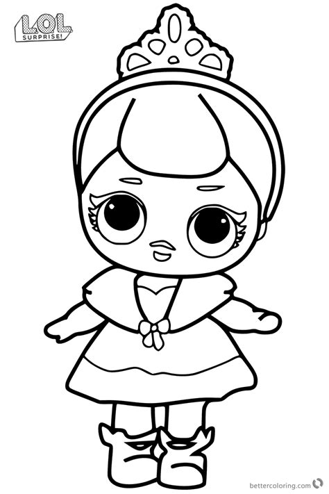 cute lol surprise doll coloring pages  printable coloring pages