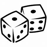 Dice Clipart Drawing Clip 1000 sketch template