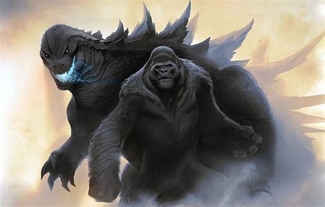 Bangalore Print Godzilla Vs King Kong Entry 13 X 19 220 Gsm Thick