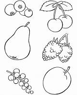 Food Coloring Pages Kids Color sketch template