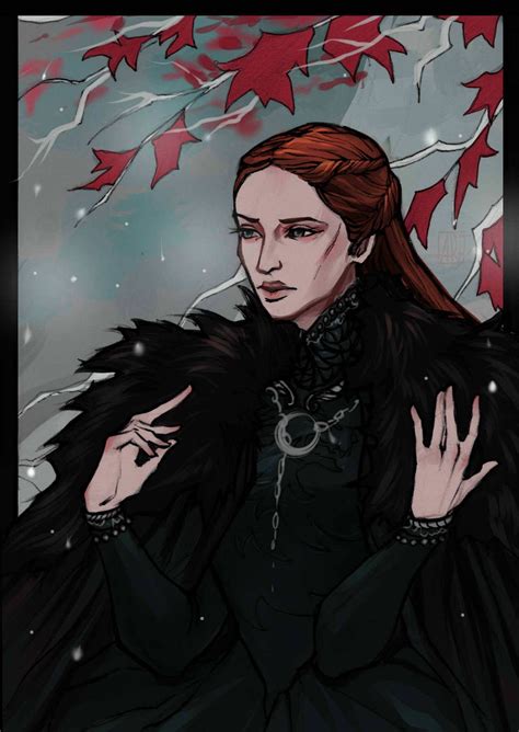 Pin By Hannah Baum On Lady Winter Sansa Stark Art Game Of Thrones