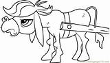 Coloring Donkey Doodle Cranky Pony Friendship Magic Little Pages Coloringpages101 Online sketch template