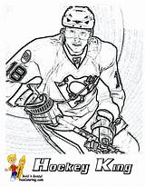 Coloring Pages Goalies Jets Winnipeg Hockey Popular sketch template