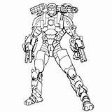 Iron Coloring Man Pages Printable Monger Online Top Mark sketch template