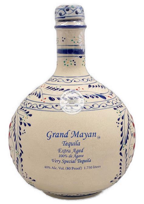 grand mayan tequila reposado  town tequila