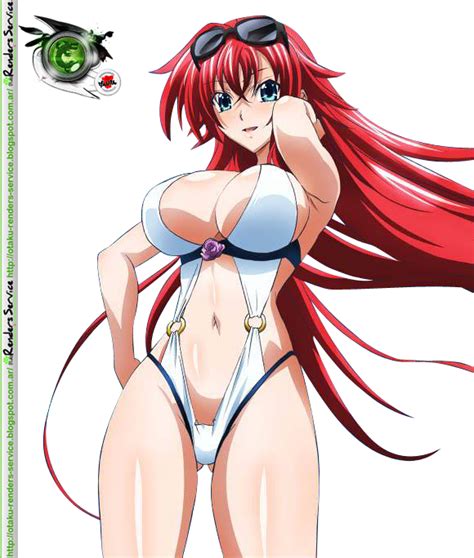 Highschool Dxd Rias Gremory Sexy Swirlsuit Render Ors